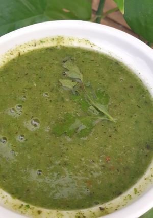 A picture of Smoked keri chutney.