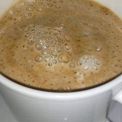Home made cuppucino A picture of Home made cuppucino.