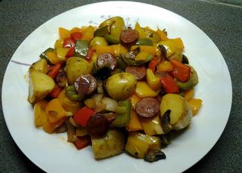 How To Make Recipe Chorizo  Chilli Roast Potatoes Very Delicious