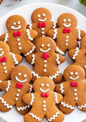 A picture of Gingerbread Cookies.