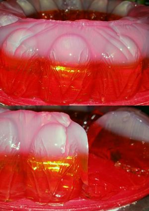 Una foto de Gelatina Bicolor (Súper fácil)