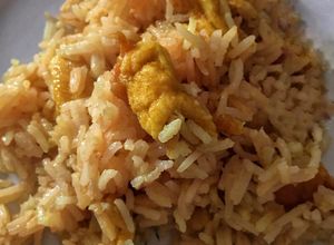 Foto di Riso basmati e pollo alla curcuma