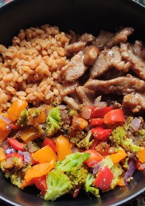 Une photo de ⭐⭐Viande Loc Lac au plus simple