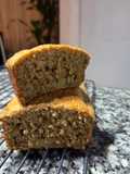 Budín de Banana y Avena sin gluten