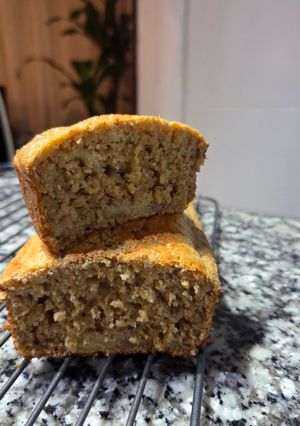 Una foto de Budín de Banana y Avena sin gluten