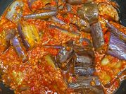 Gambar sambal terong ungu balado