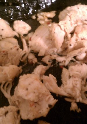 A picture of Italian dressing chicken.