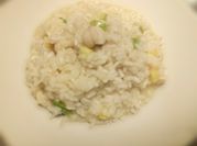 A picture of scallop risotto