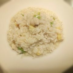 A picture of Scallop and zucchine risotto.