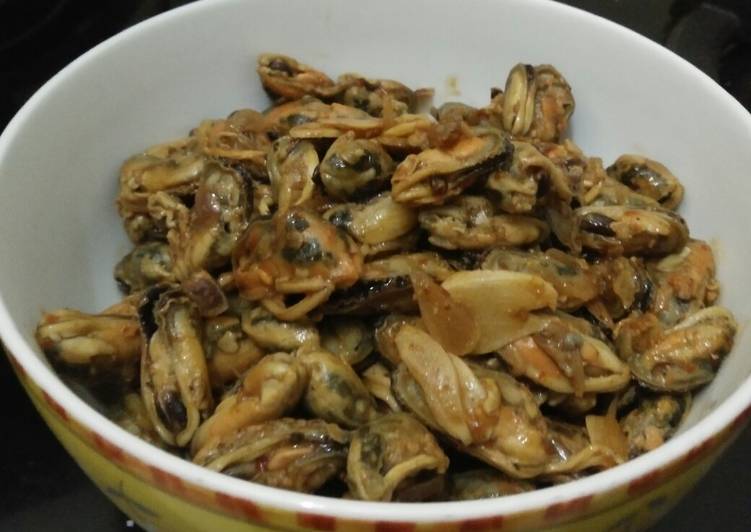 Kerang saos tiram teriyaki