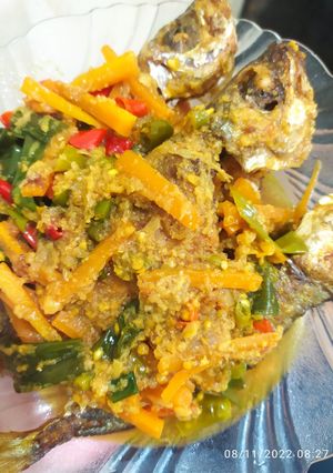 Foto resep Ikan kembung Acar kuning