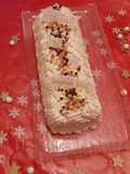 Mascarpone and Raspberry Yule Log (Bûche de Noël)