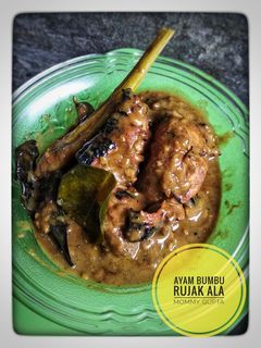 Foto resep Ayam Bumbu Rujak Seadanya ☺