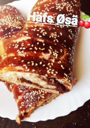 صورة لوصفة بريوش محشي بالشوكولا☕🥖