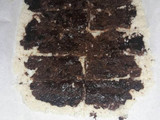 Snack de coco y chocolate