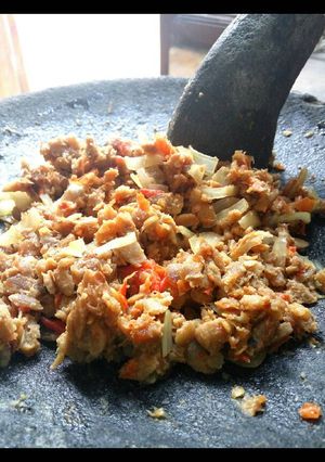 Foto resep Sambal Tempe Bawang Bombay