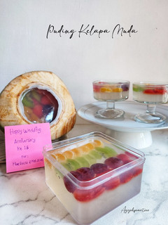Foto resep Puding kelapa Muda