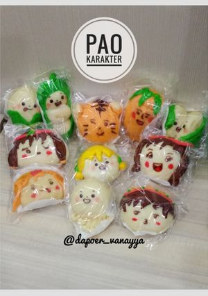 Foto resep Pao Karakter anti keriput (Metode Yudane)