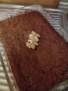 Una foto de Bizcocho de chocolate y nueces
