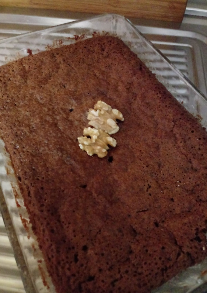 Una foto de Bizcocho de chocolate y nueces