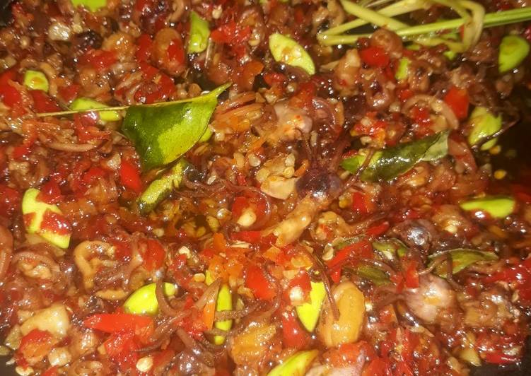 Sambal cumi asin