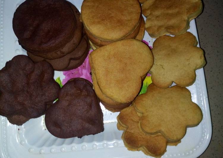 How to Make Perfect Chocolate and vanilla cookies