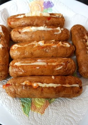 A picture of My Chilli and Sour Cream Sausage 💖.
