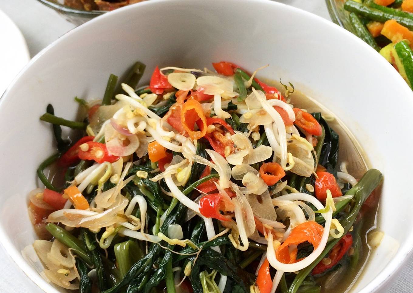 Kubis goreng kangkung ka