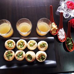 A picture of Pani puri.