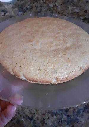 Una foto de Mini torta rápida de coco