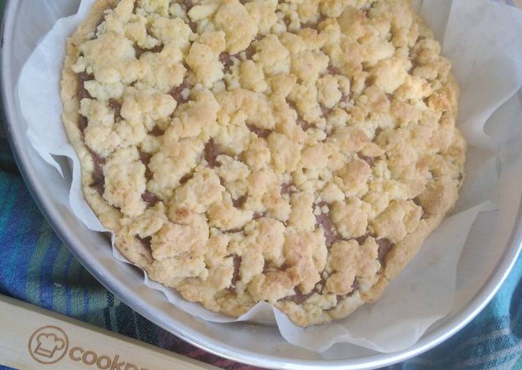 Recetta di Fatto in casa super veloce Sbrisolona o sbriciolata ricotta e cacao