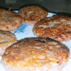 A picture of Beef shami kabab.