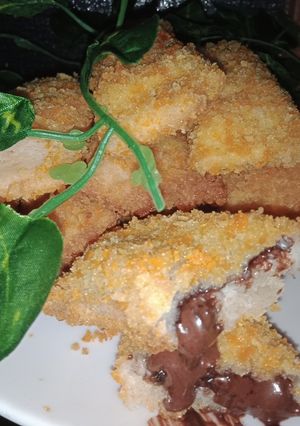 Foto resep Roti goreng isi coklat keju