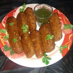 A picture of Lotus root pakoray❤.