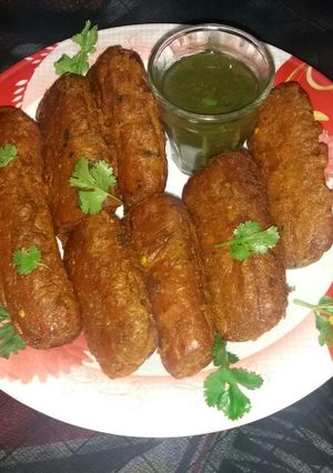 A picture of Lotus root pakoray❤.