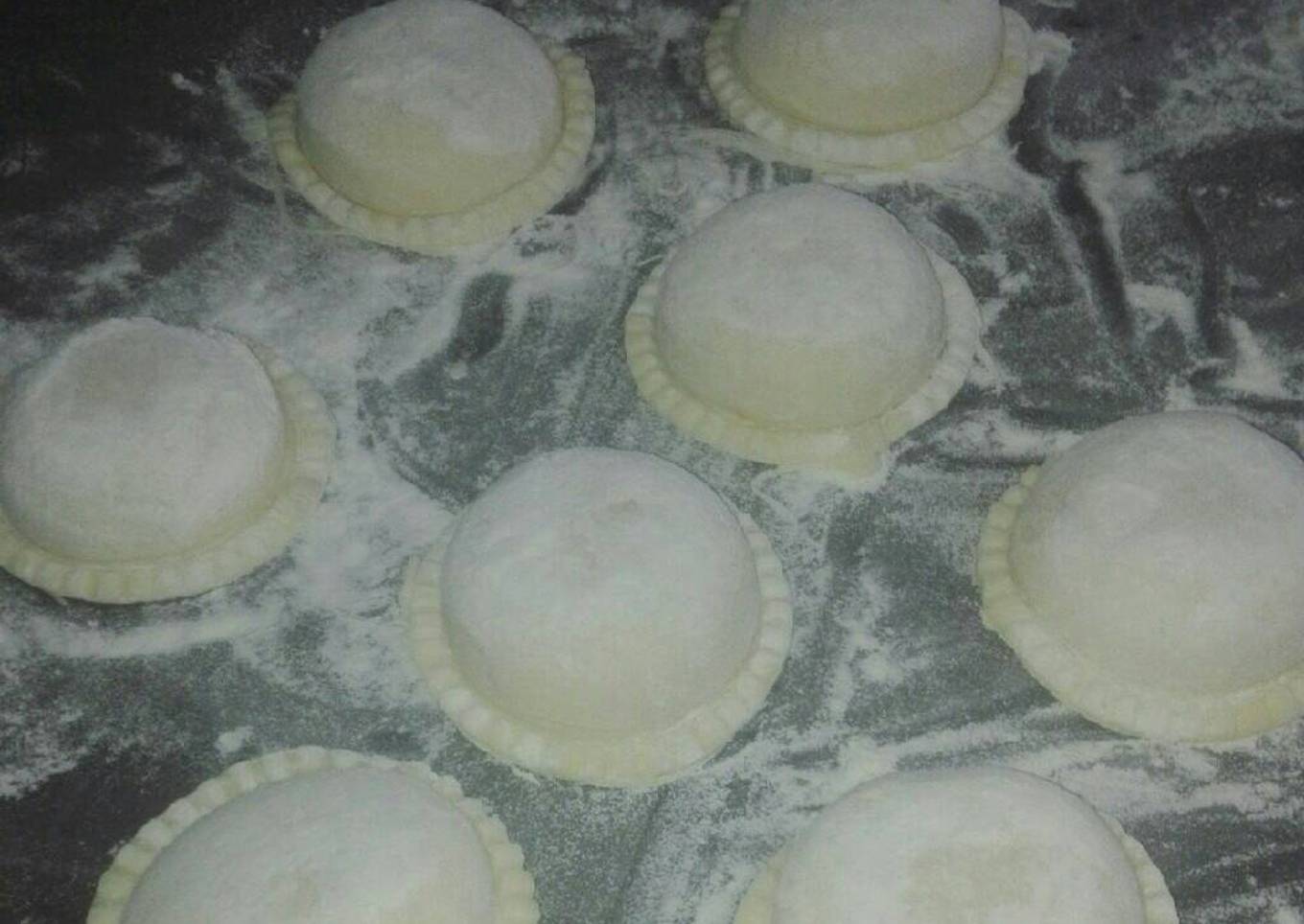 Sorrentinos rellenos de calabaza y pollo