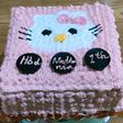 Kue ulang tahun karakter hello kity