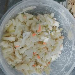A picture of Russian salad.