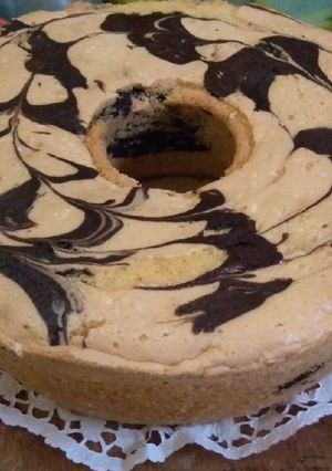 Foto resep Bolu Marmer All In One (3 Telur)