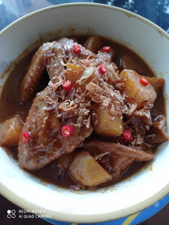 Cara Gampang Membikin Resep Semur ayam kentang tahu. Enak banget yang Lezat Sekali Anti Ribet, Menggugah Selera