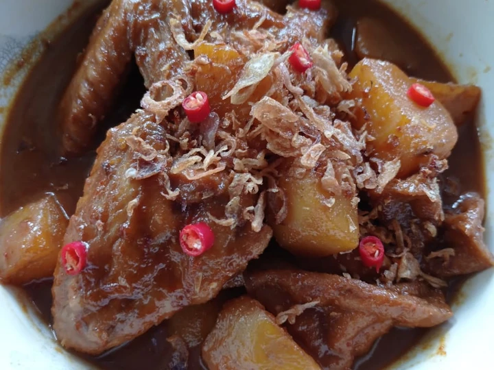 Cara Gampang Membikin Resep Semur ayam kentang tahu. Enak banget yang Lezat Sekali Anti Ribet, Menggugah Selera
