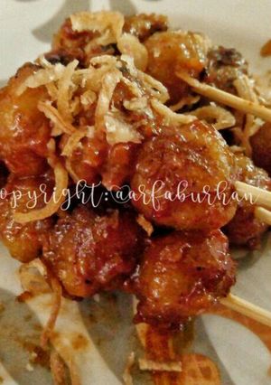Foto resep Cilok Bakar Saus BBQ