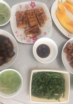 Hình của món Cơm Chay Nhà Làm Đơn Giản.