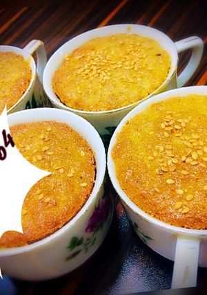 عکسی از دستور کیک فنجونی
