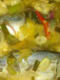 Asem asem tempe ikan pindang