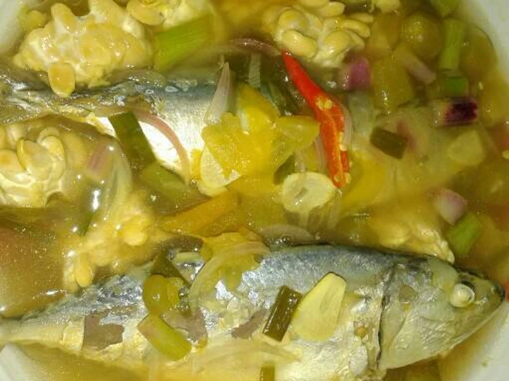 Cara Gampang Membikin Resep Asem asem tempe ikan pindang yang Bisa Manjain Lidah Anti Ribet, Mantap