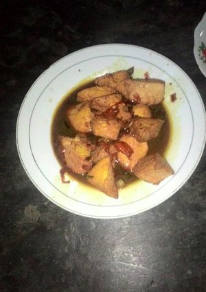 Foto resep Sayur Tahu Kecap Simple by : umi