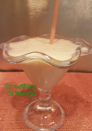 Una foto de Smoothies de mango