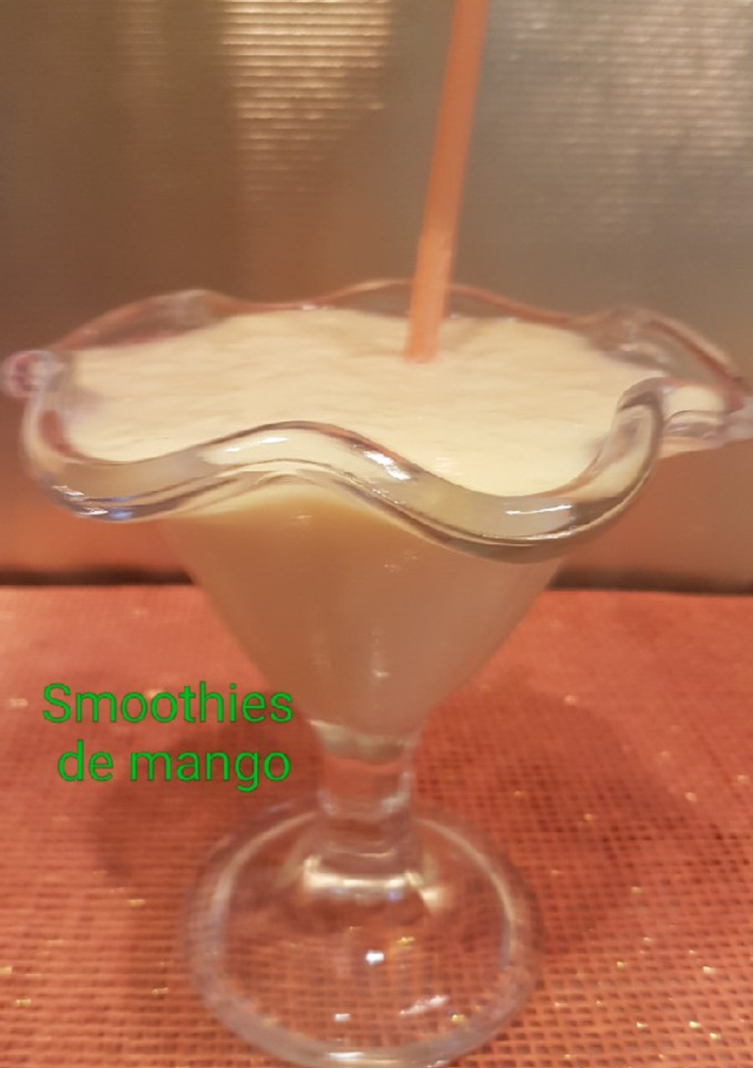 Una foto de Smoothies de mango