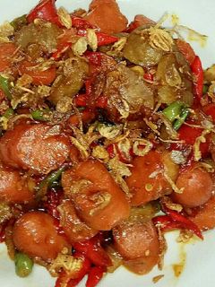 Foto resep Sosis Bakso Lada Hitam